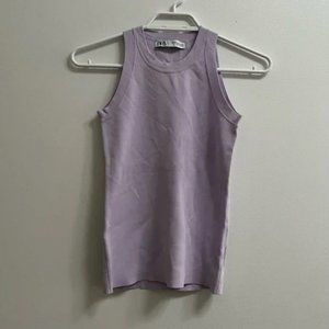 Zara High Neck Tank Top XS